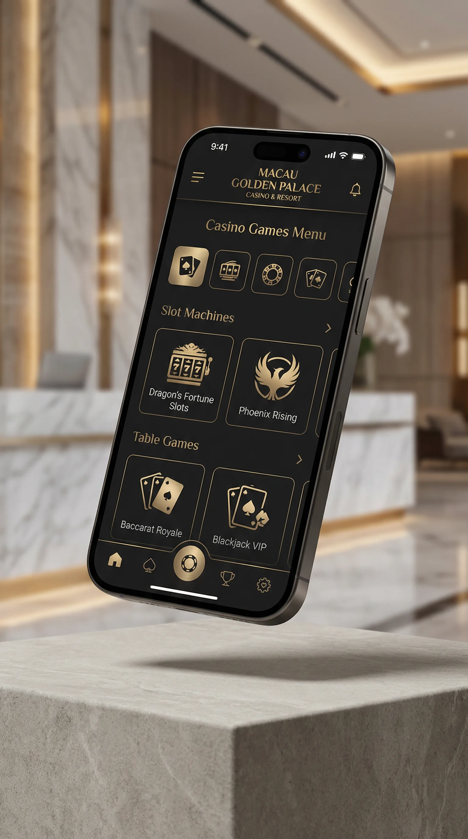 澳门皇冠官网手机APP界面展示